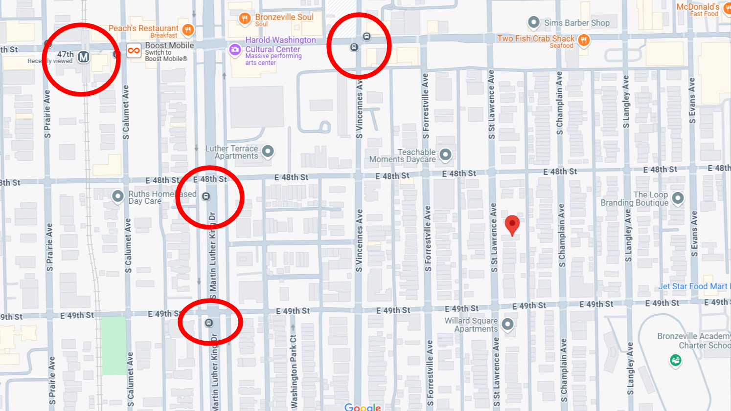 4827 South St. Lawrence Avenue construction permit