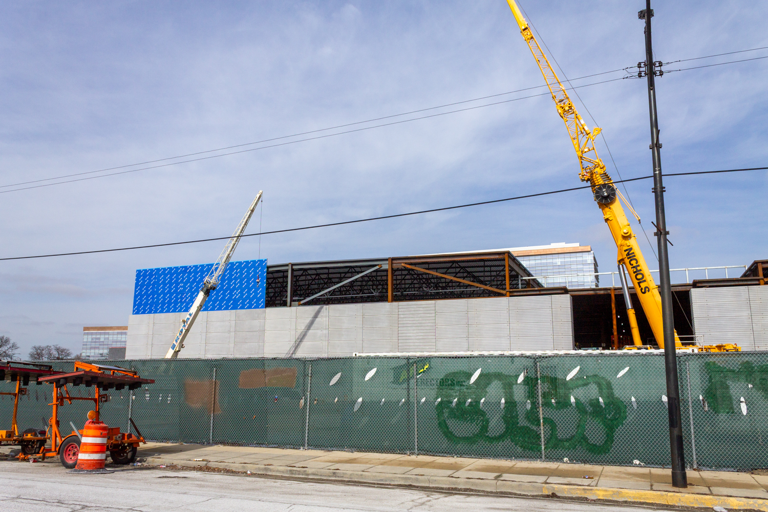 Fifth Third Arena construction