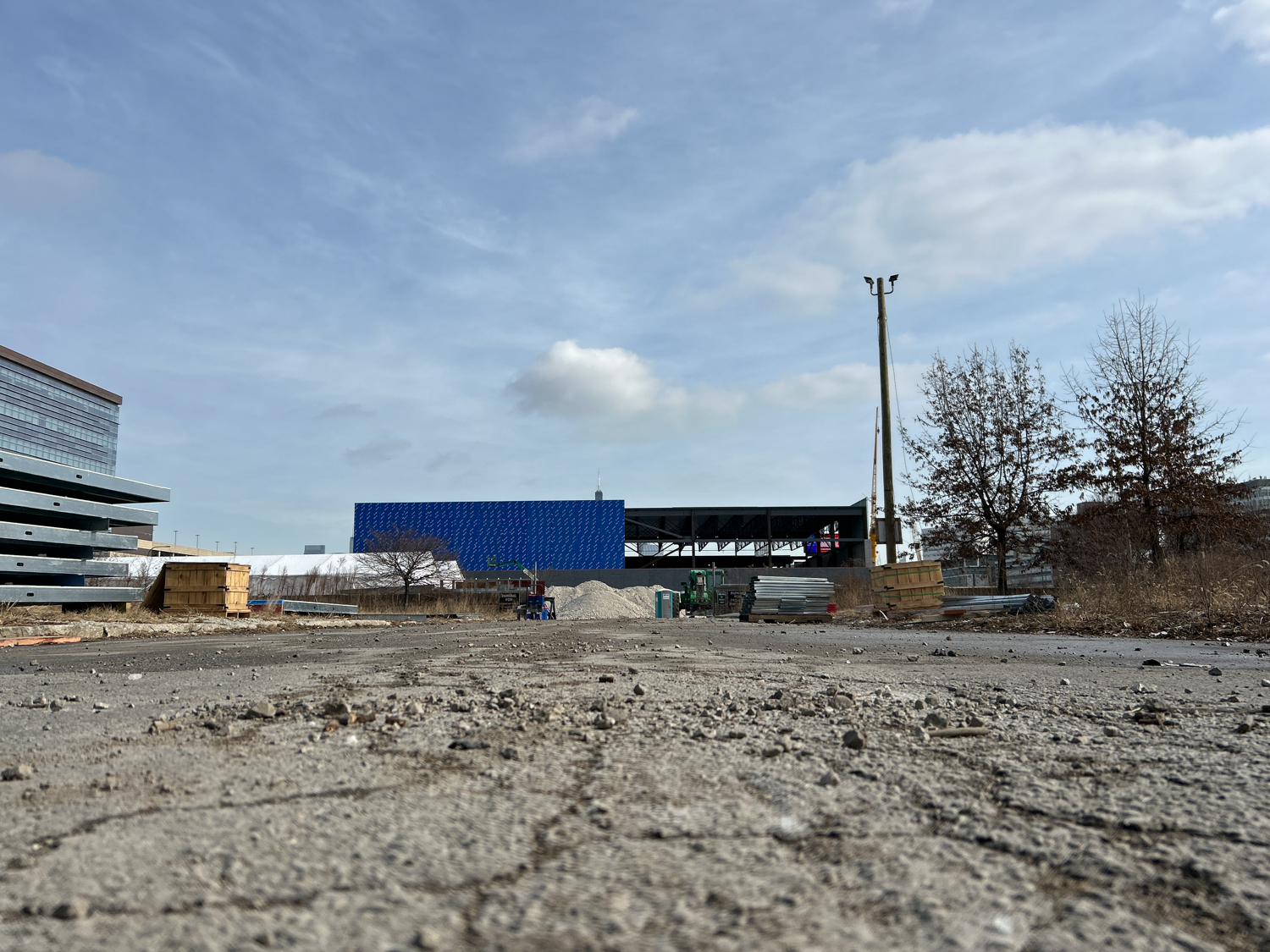 Fifth Third Arena construction