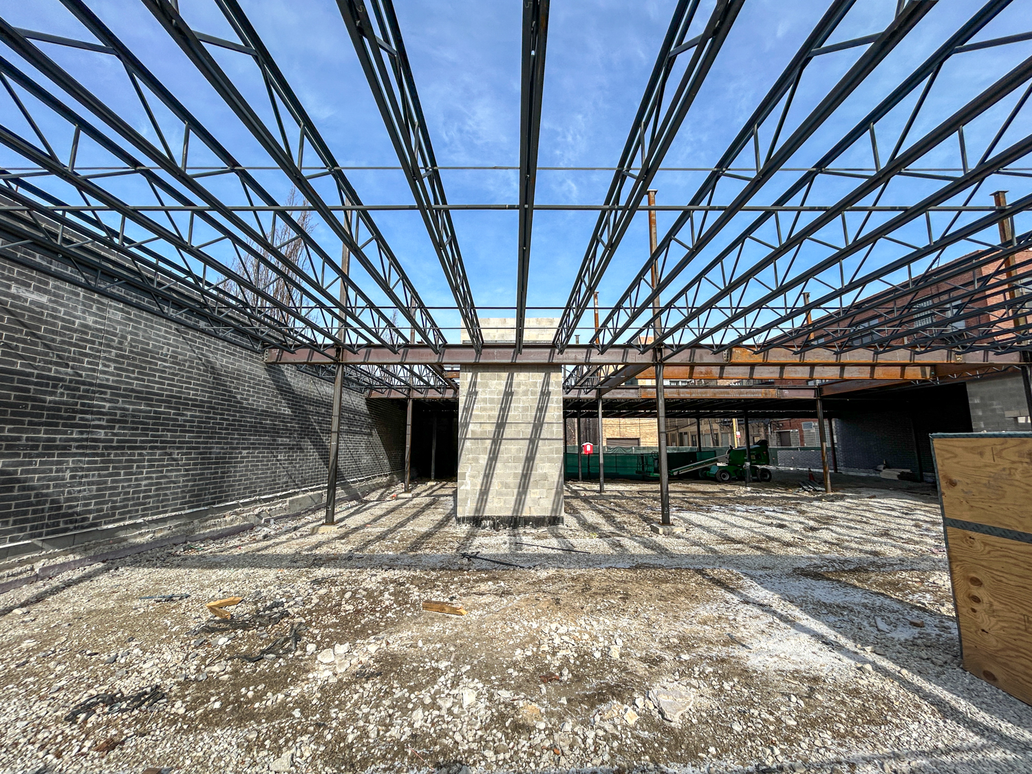 Kensington School West Loop construction