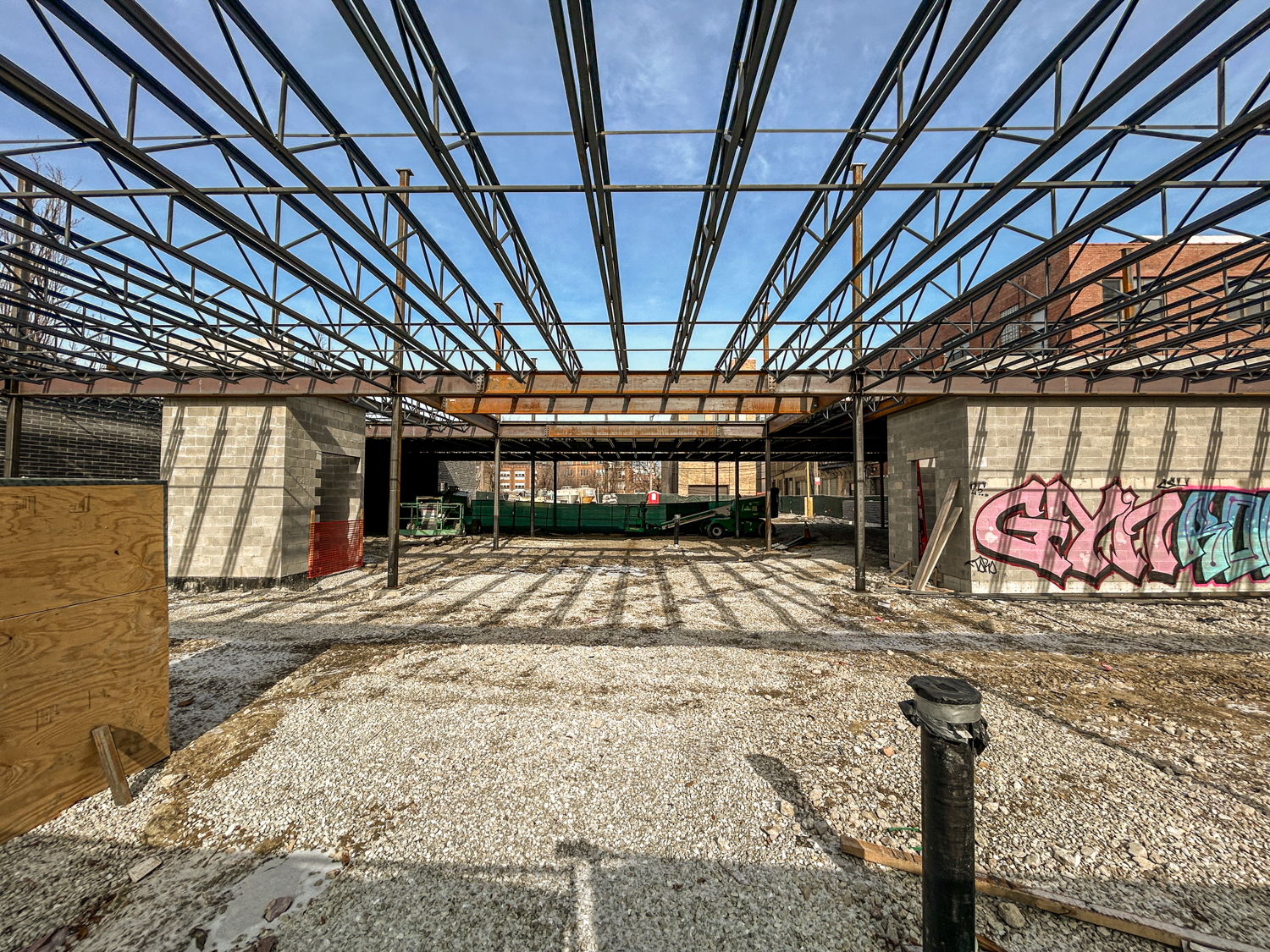 Kensington School West Loop construction