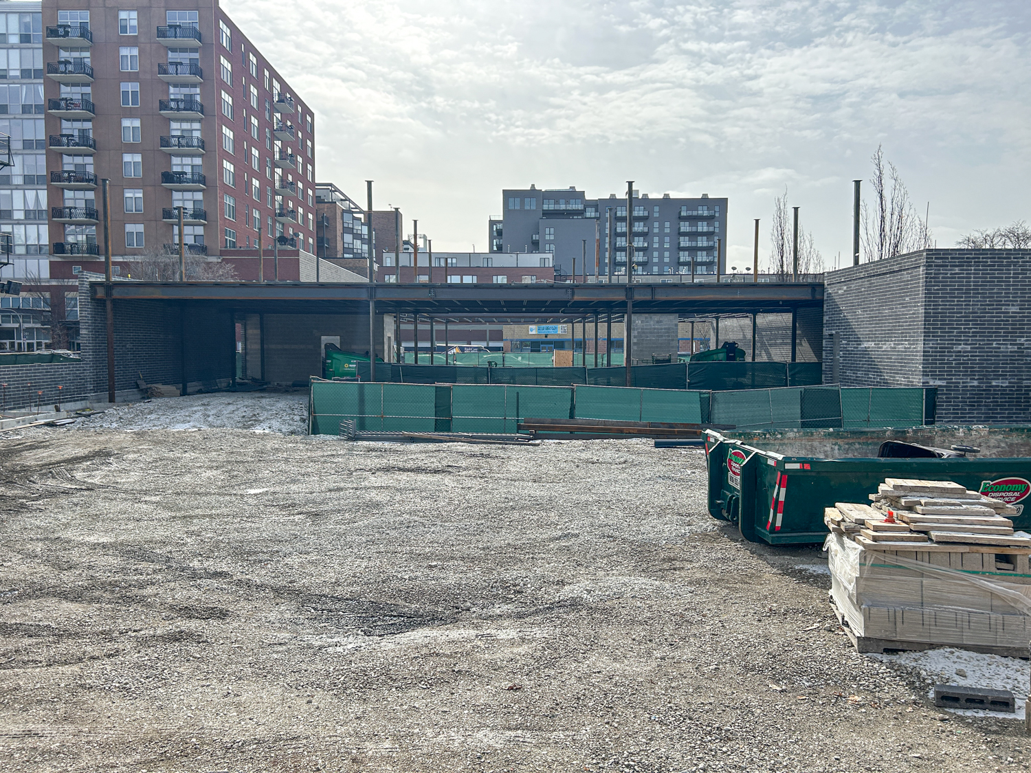 Kensington School West Loop construction