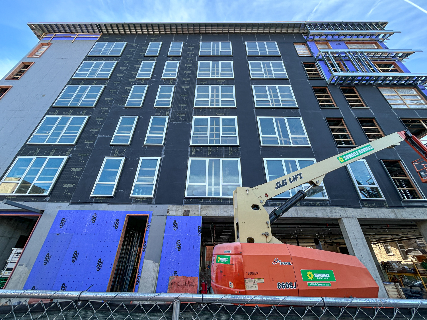 Lakeview Landing construction