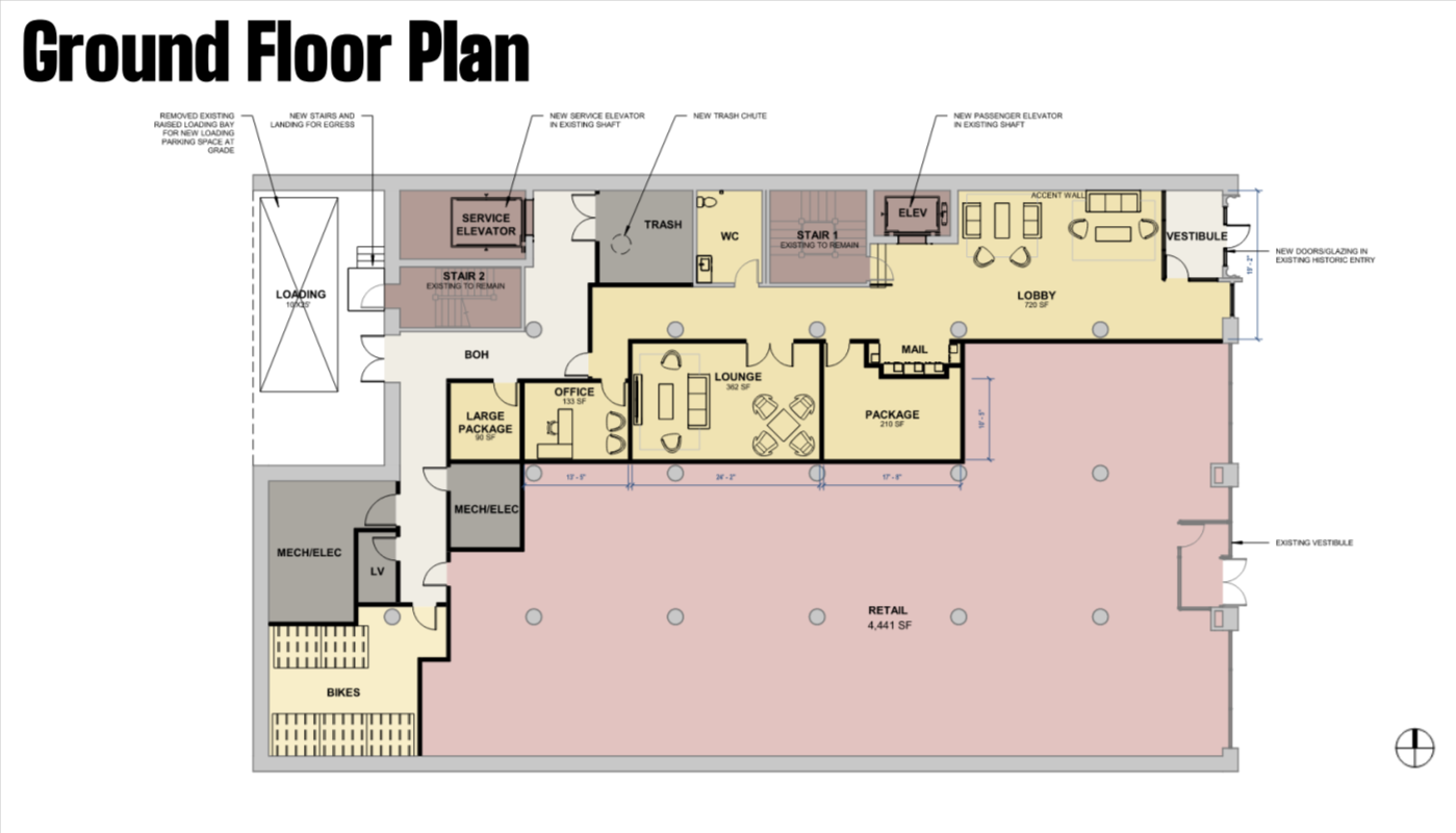 1006 South Michigan Avenue residential conversion Plan Commission approval