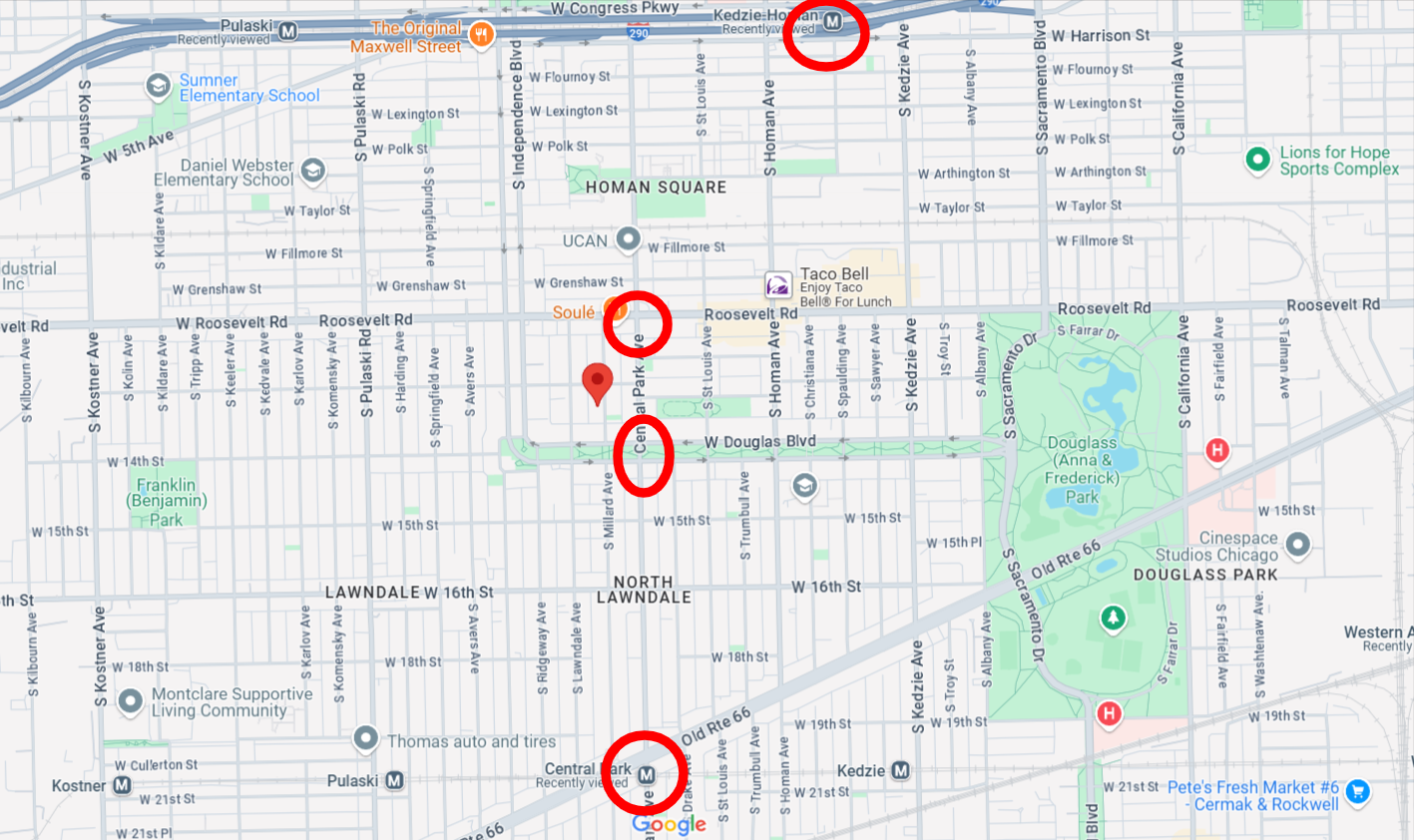 1314 South Millard Avenue construction permit