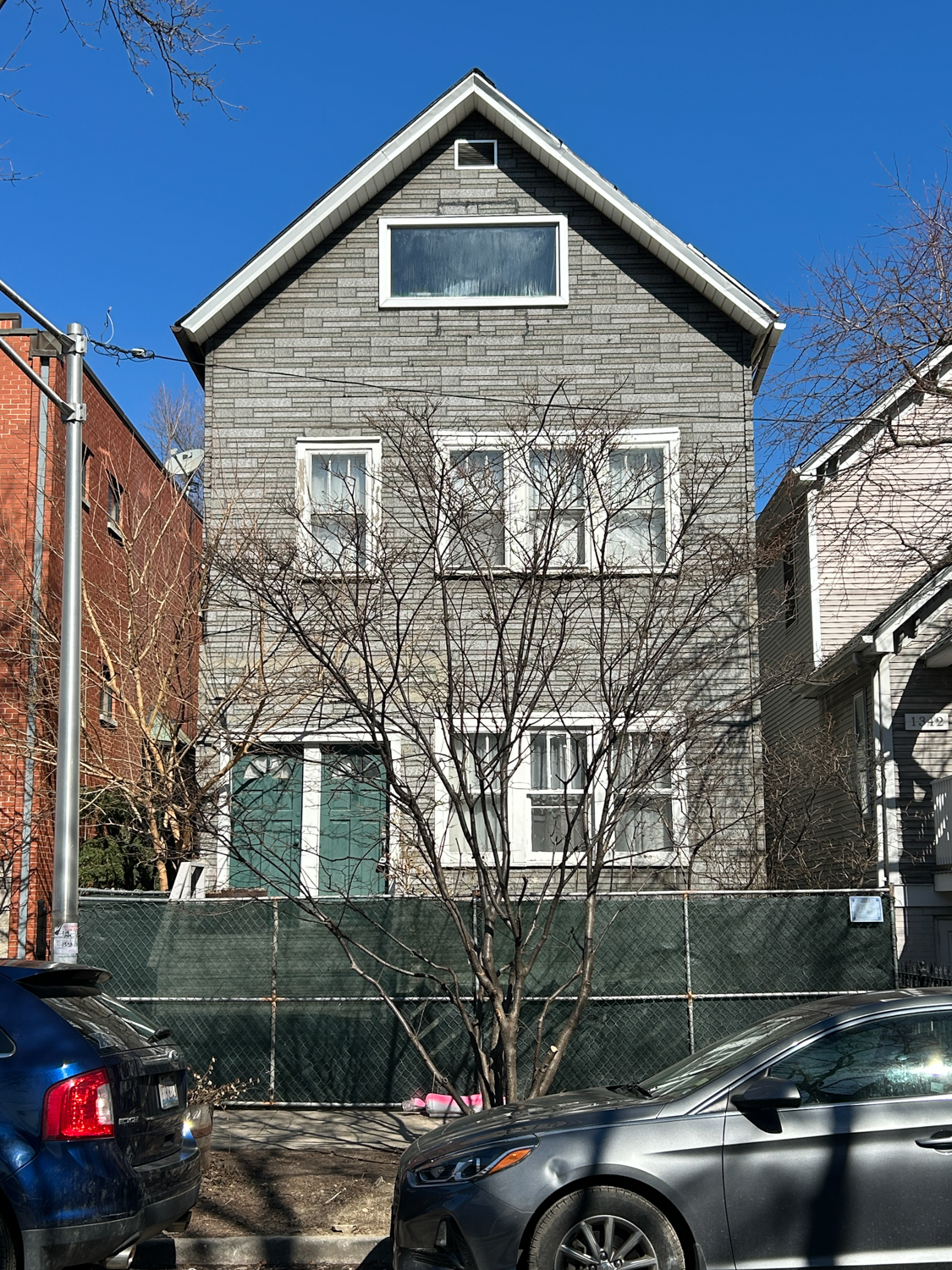 1344 West Wrightwood Avenue demolition