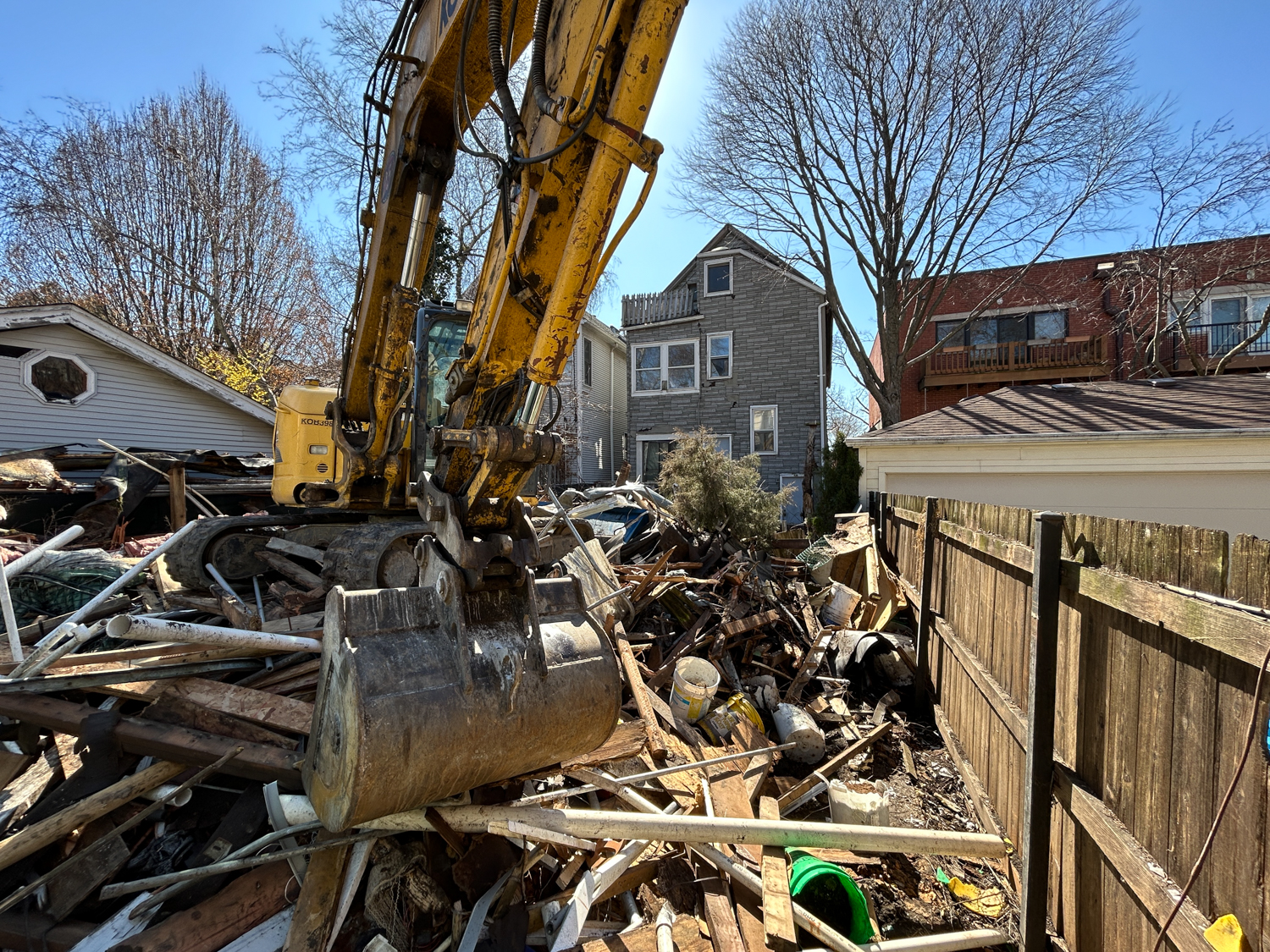 1344 West Wrightwood Avenue demolition