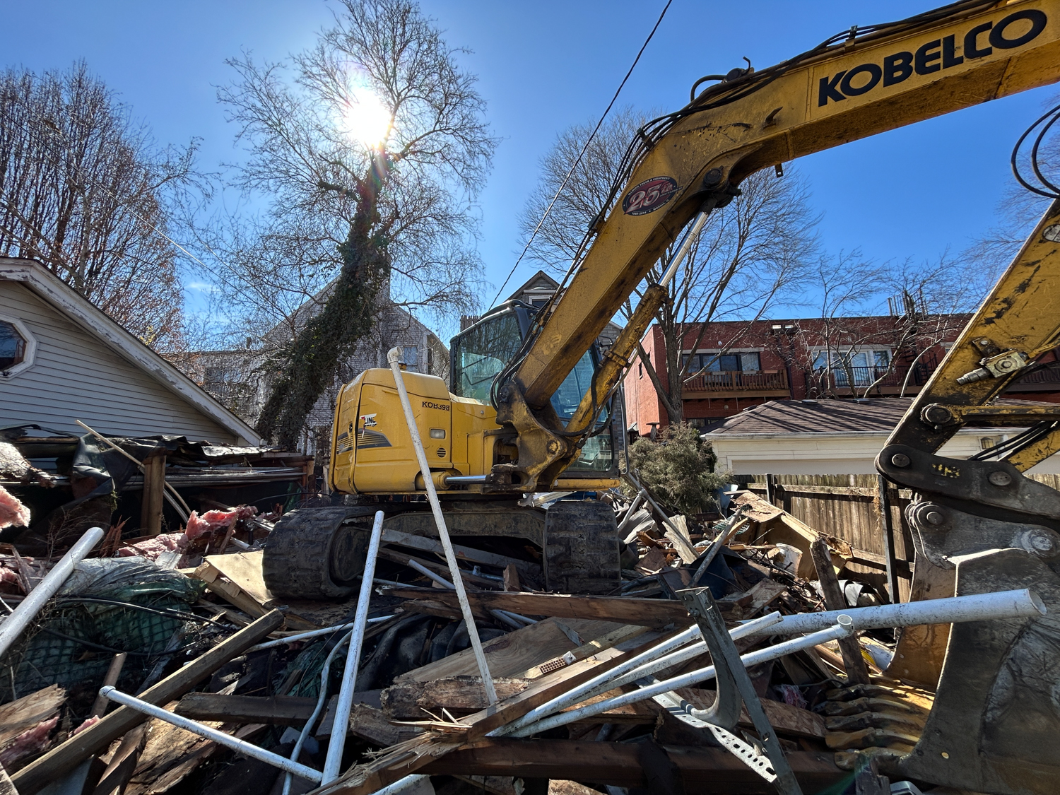 1344 West Wrightwood Avenue demolition