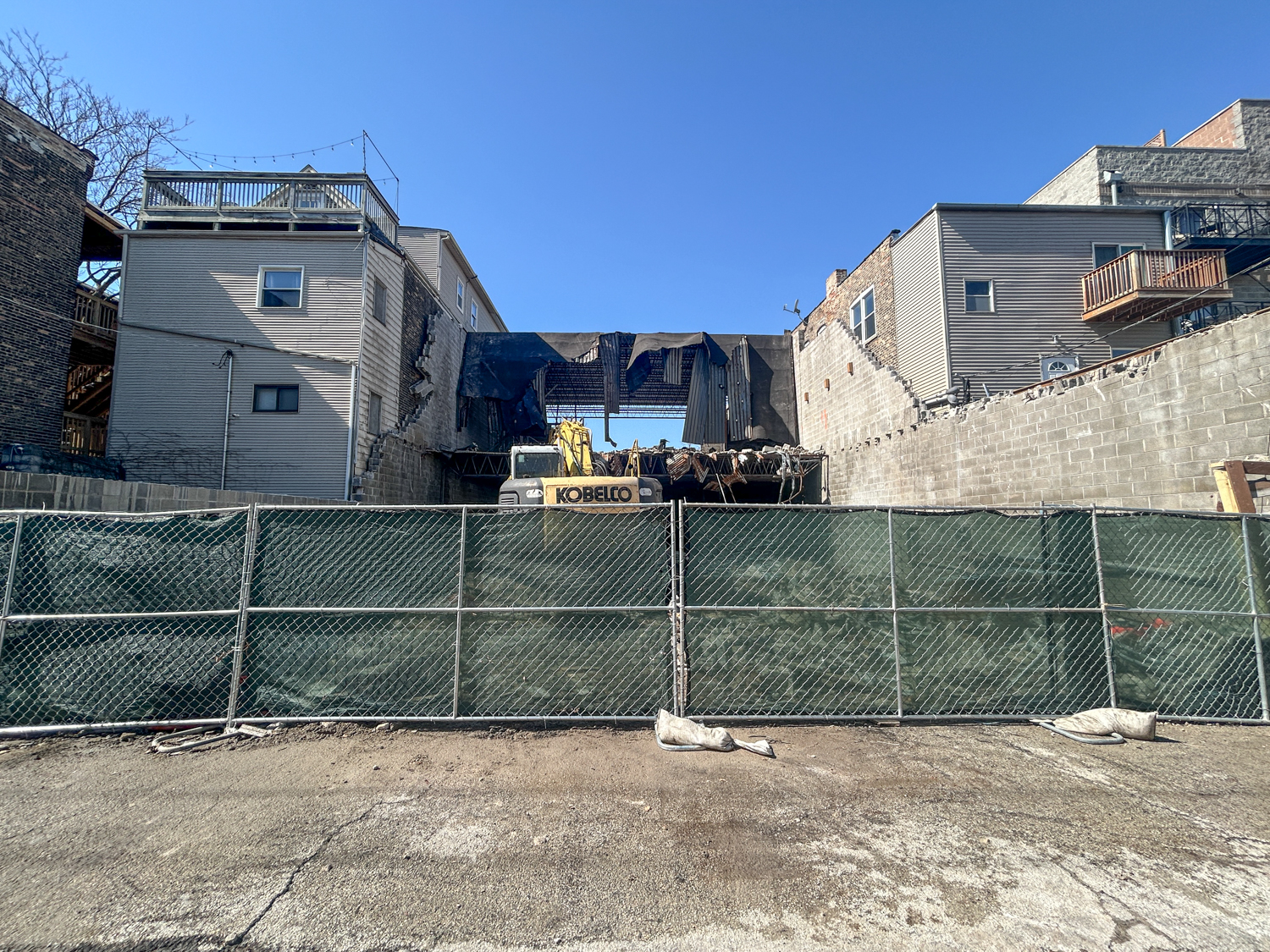 1445 North Ashland Avenue demolition