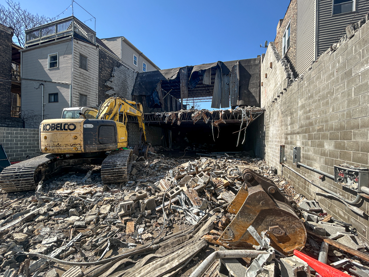 1445 North Ashland Avenue demolition