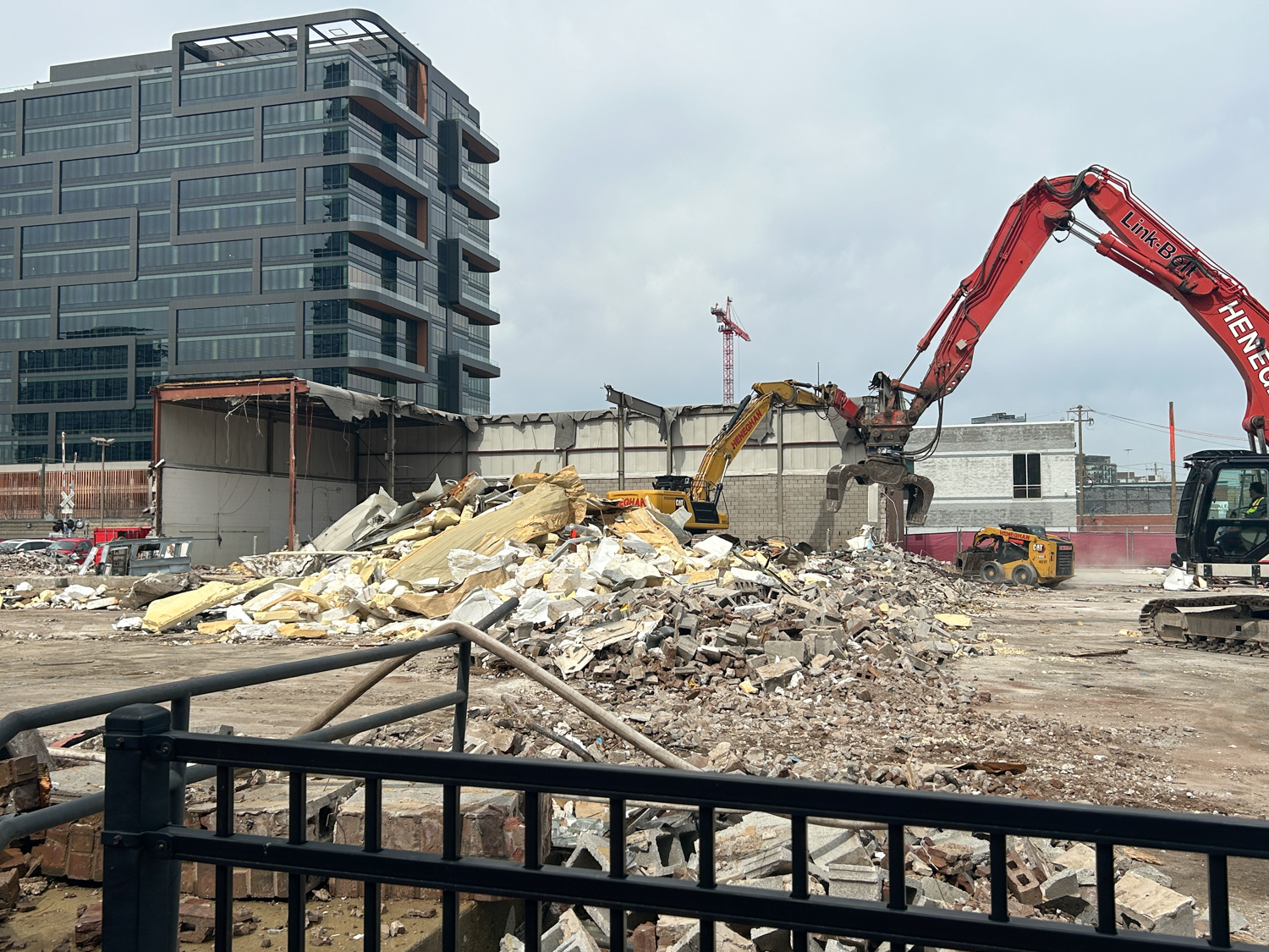 345 North Aberdeen demolition