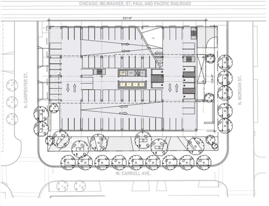 350 North Morgan Plan Commission approval