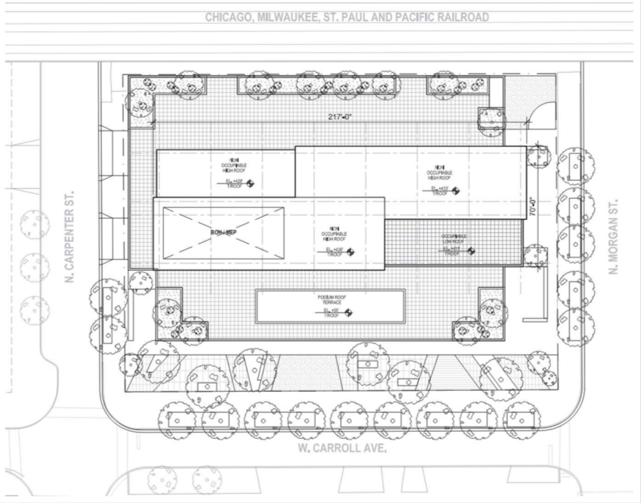 350 North Morgan Plan Commission approval