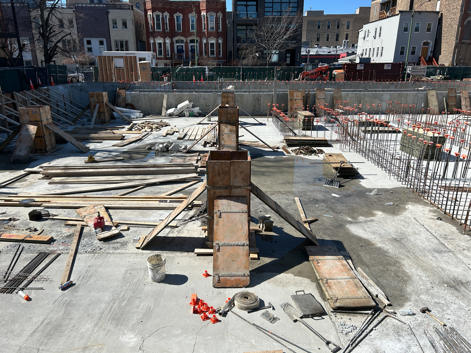 455 North Carpenter Street construction progress