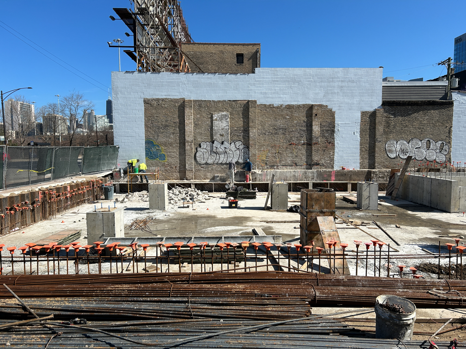 455 North Carpenter Street construction progress