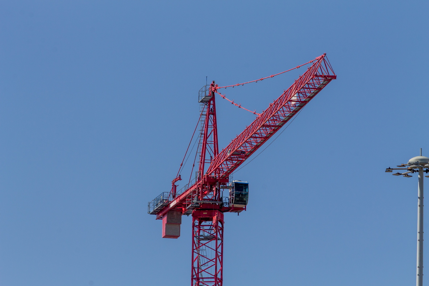 Aberdeen Crossing tower crane