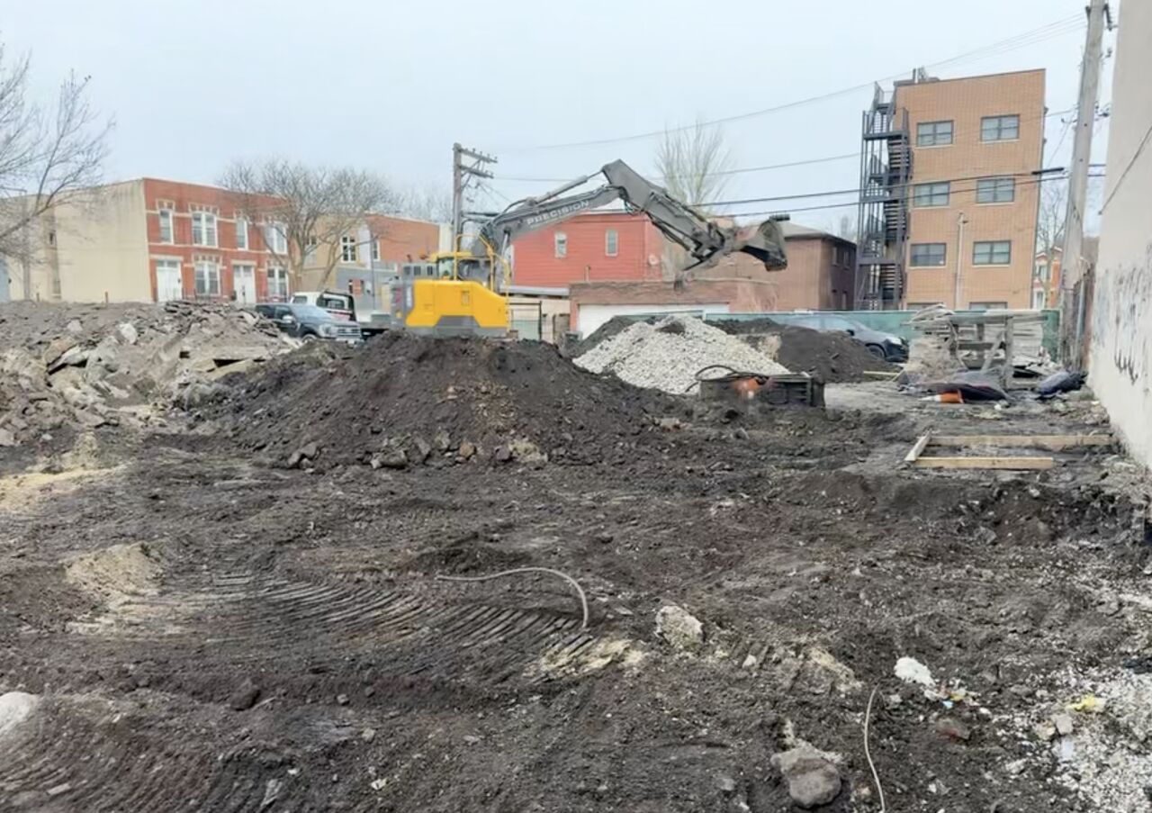 801 South Western Avenue construction