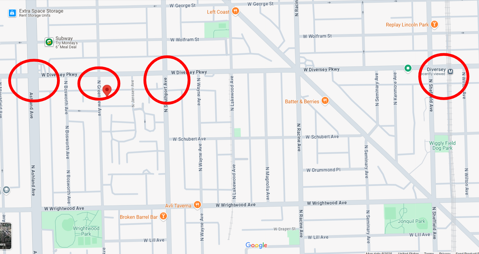2741 North Greenview Avenue construction permitted