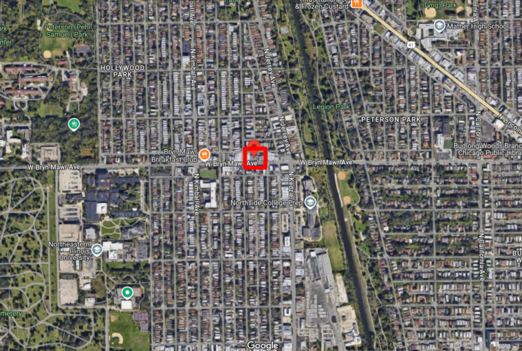 Demolition permit 3244 West Bryn Mawr Avenue