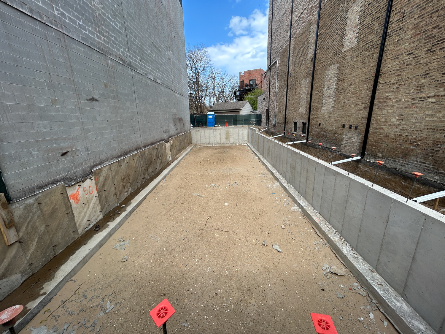 3839 North Clark Street addition construction