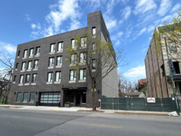 3839 North Clark addition construction