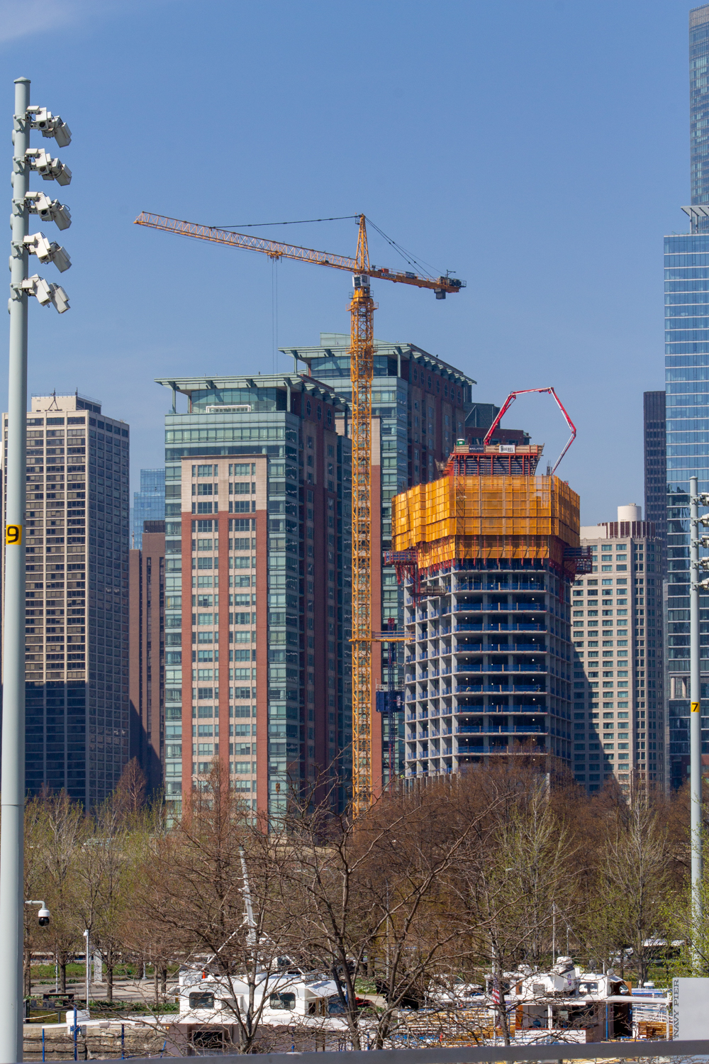 400 Lake Shore late April 2025 progress