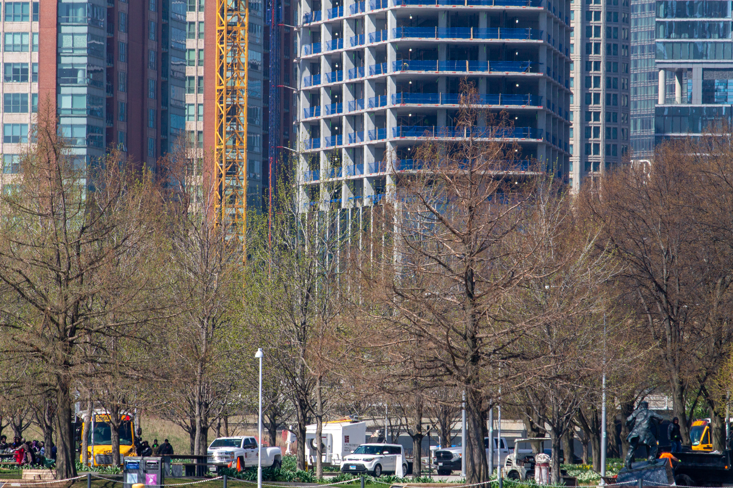 400 Lake Shore late April 2025 progress