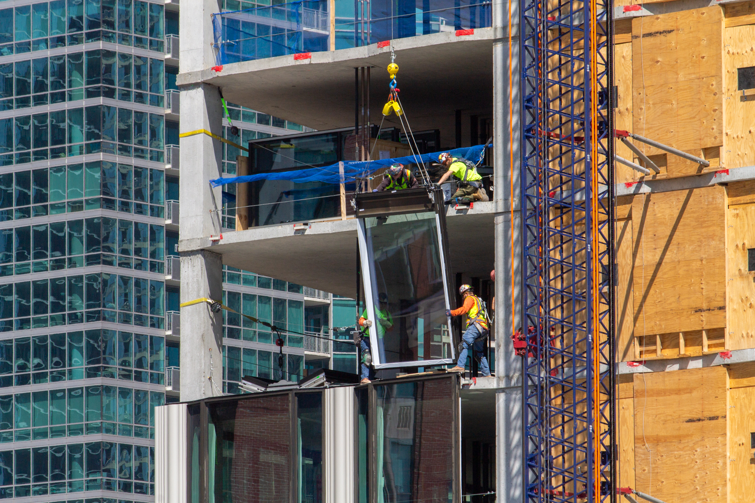 400 Lake Shore late April 2025 progress