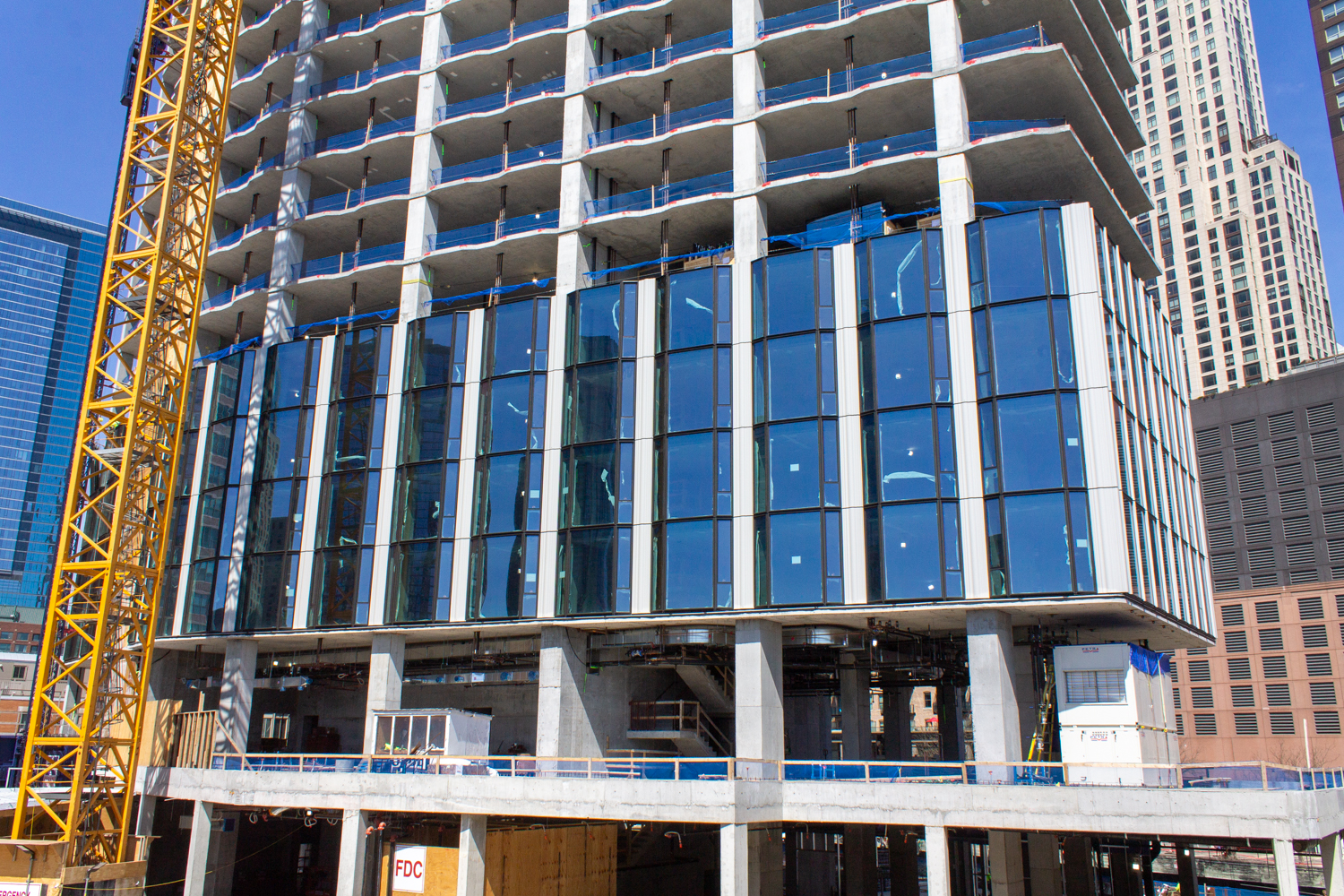 400 Lake Shore late April 2025 progress