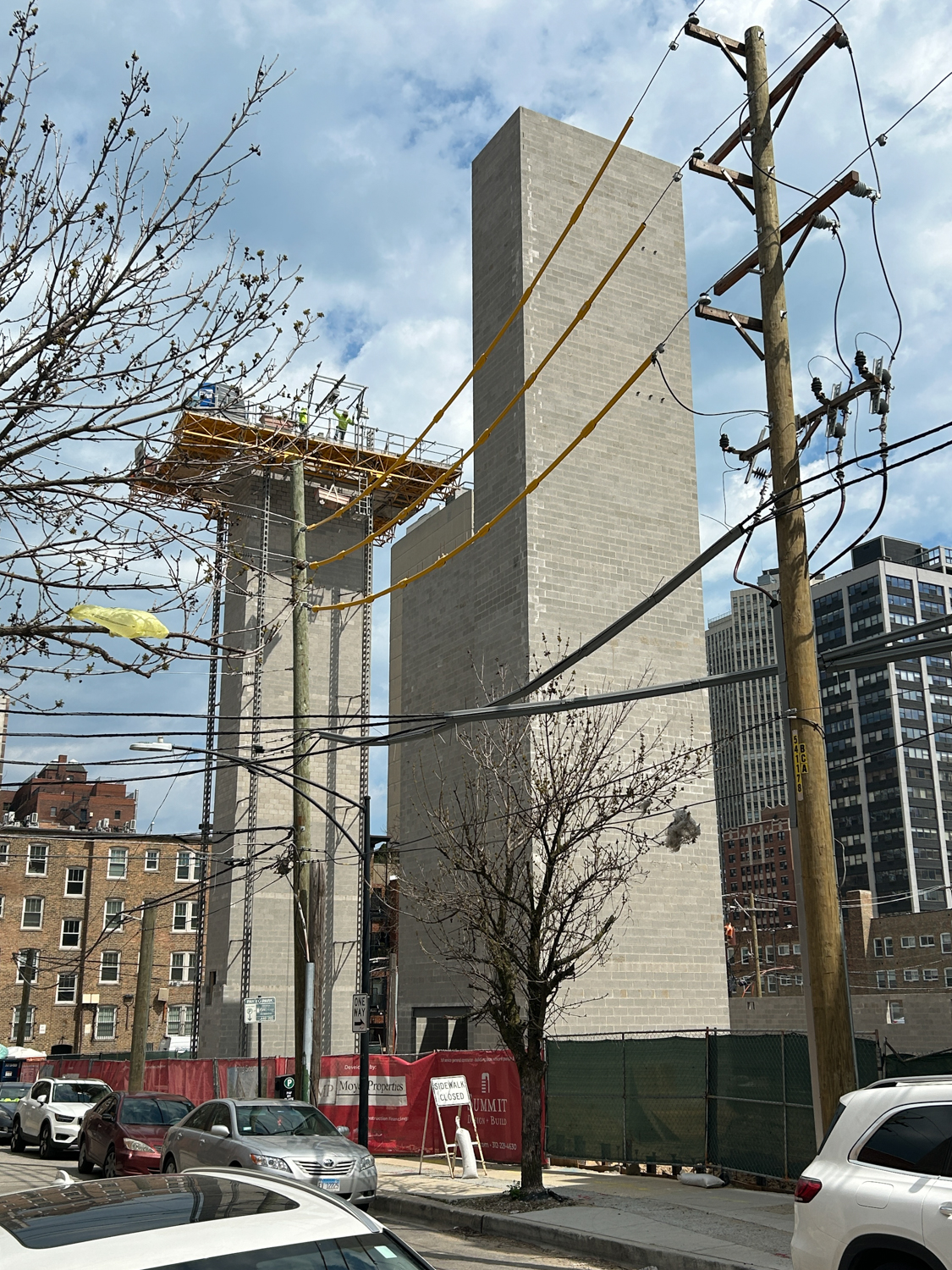 537 West Drummond Place construction progress