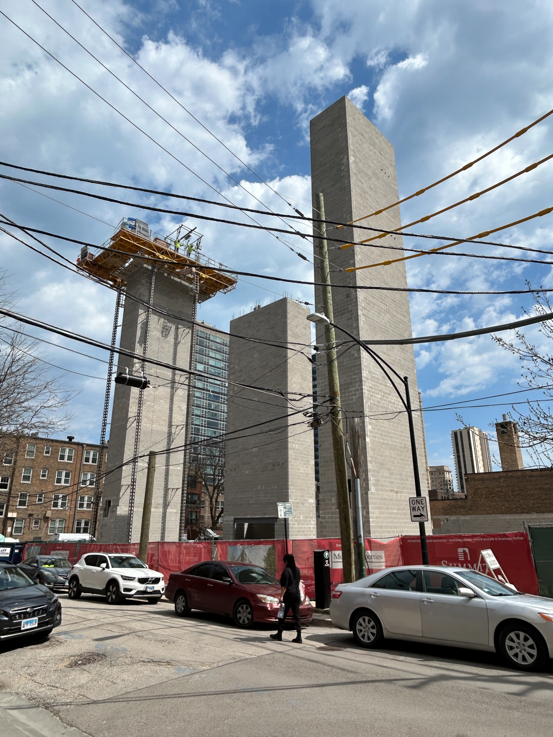 537 West Drummond Place construction progress