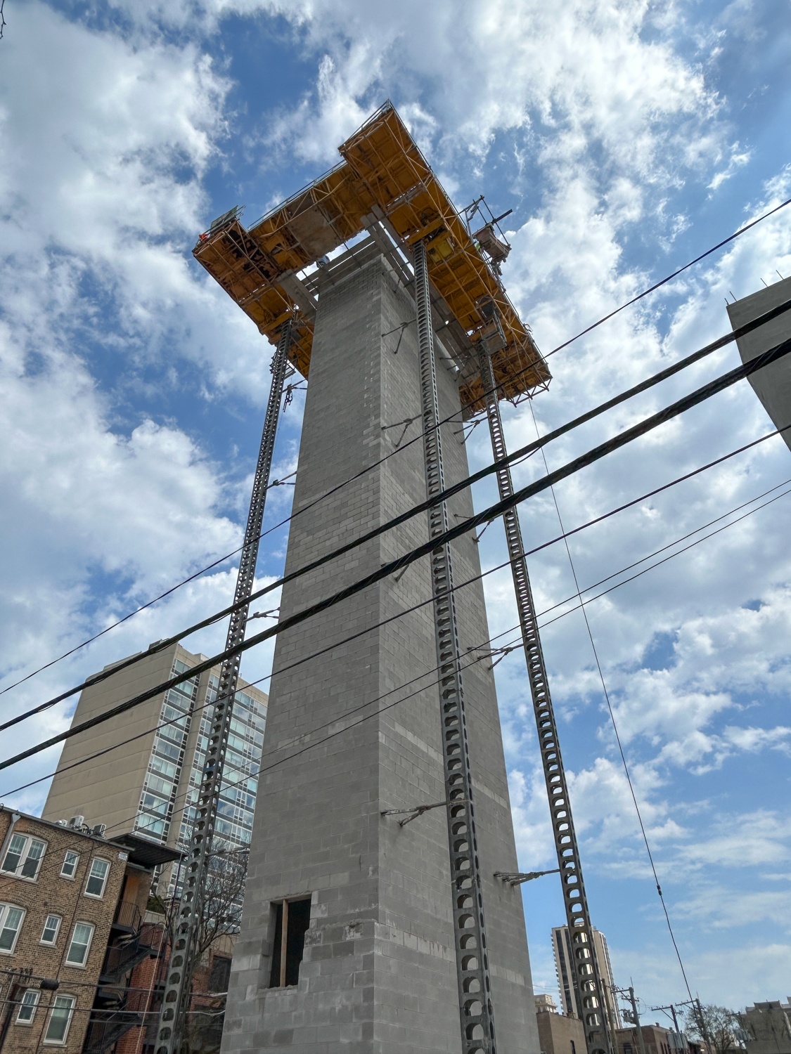 537 West Drummond Place construction progress
