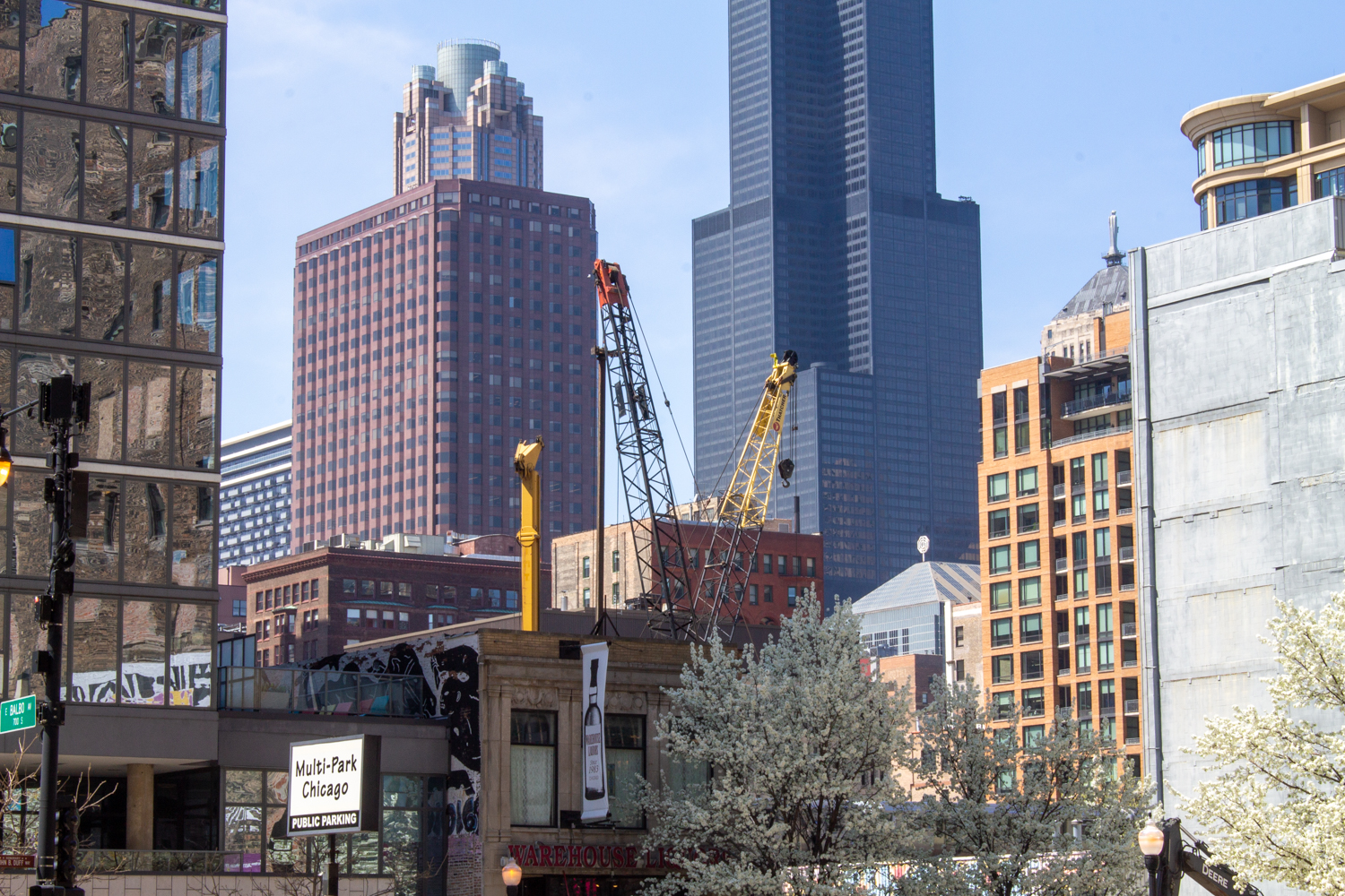 626 South Wabash caisson work