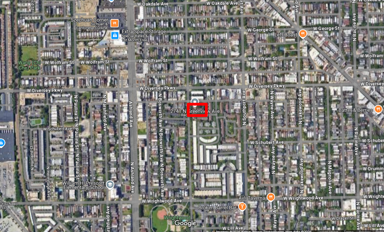 2741 North Greenview Avenue construction permitted