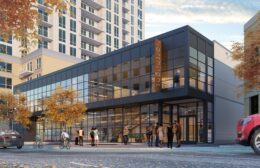 Northlight Theatre Evanston construction