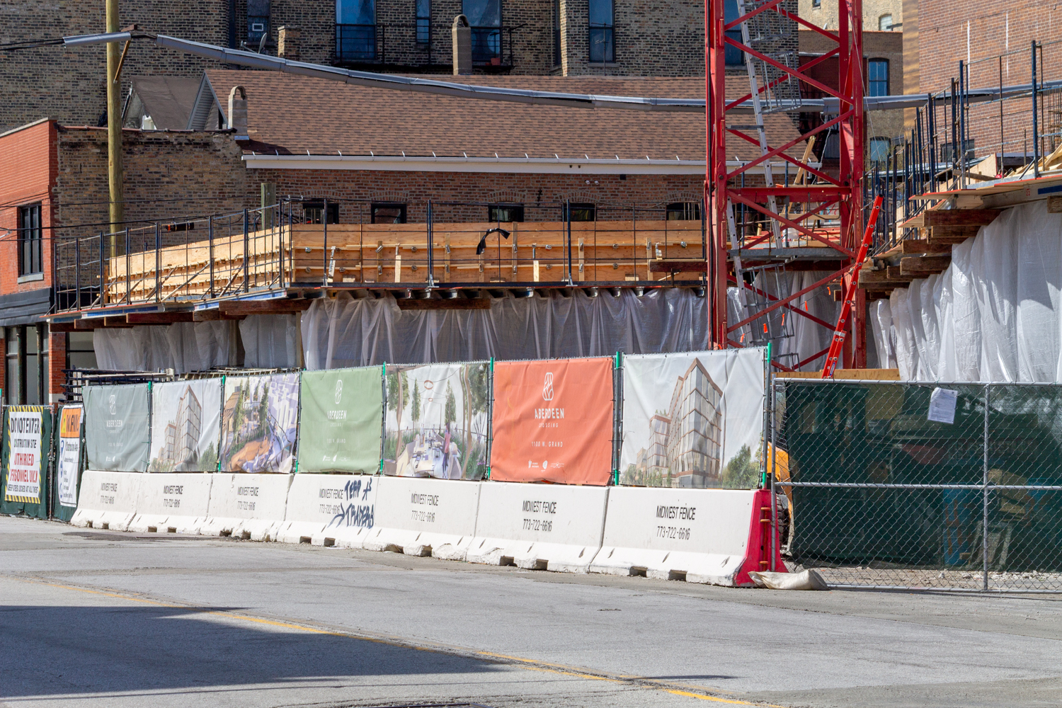 Aberdeen Crossing construction progress