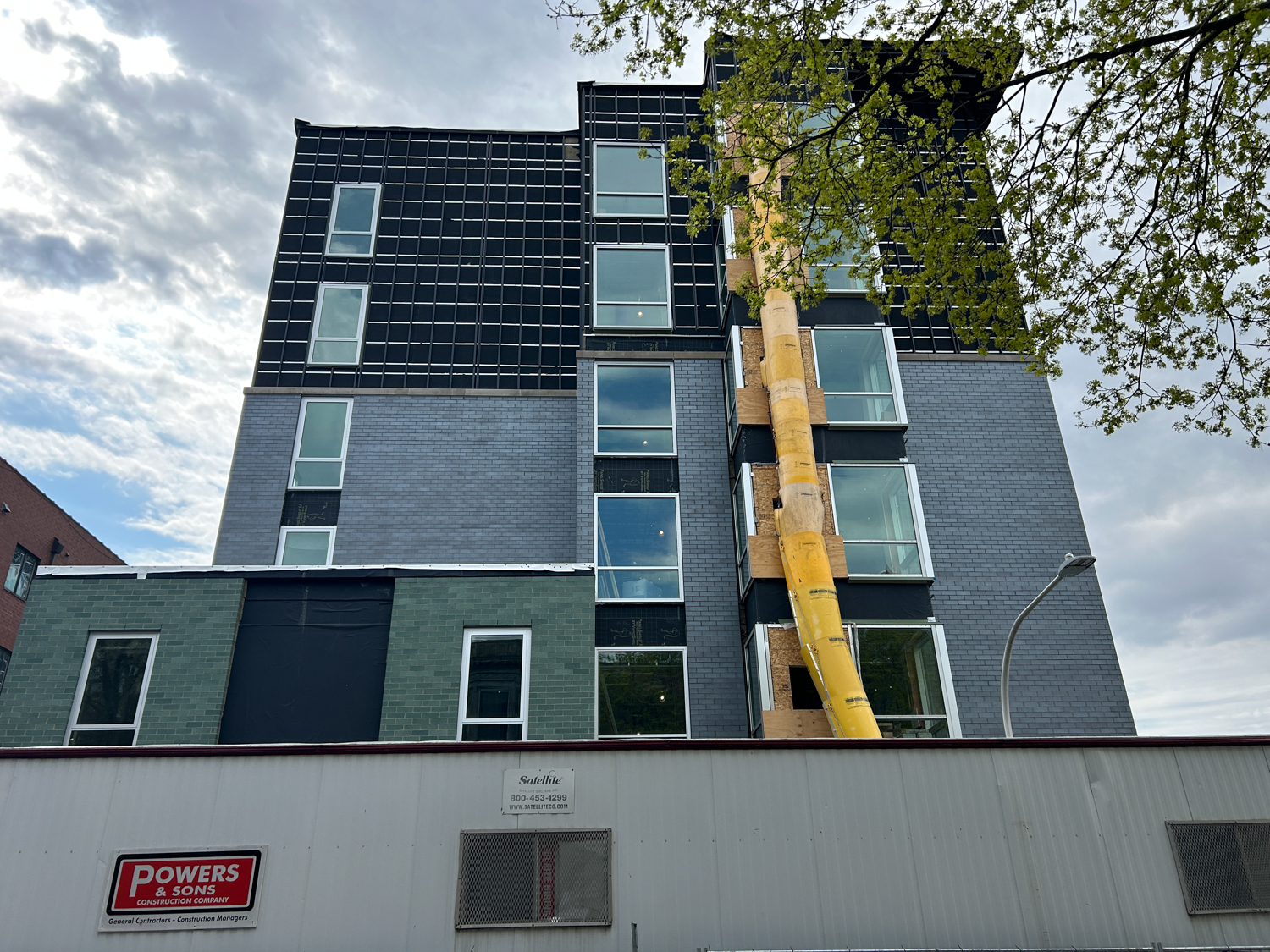 Lakeview Landing April 2025 construction progress