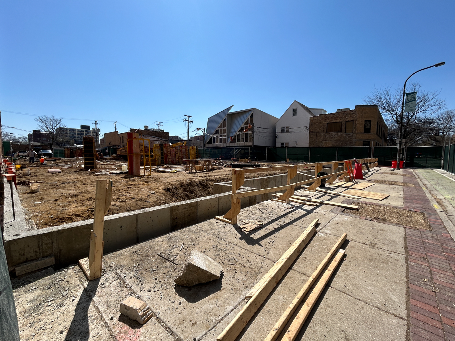 Northlight Theatre Evanston construction