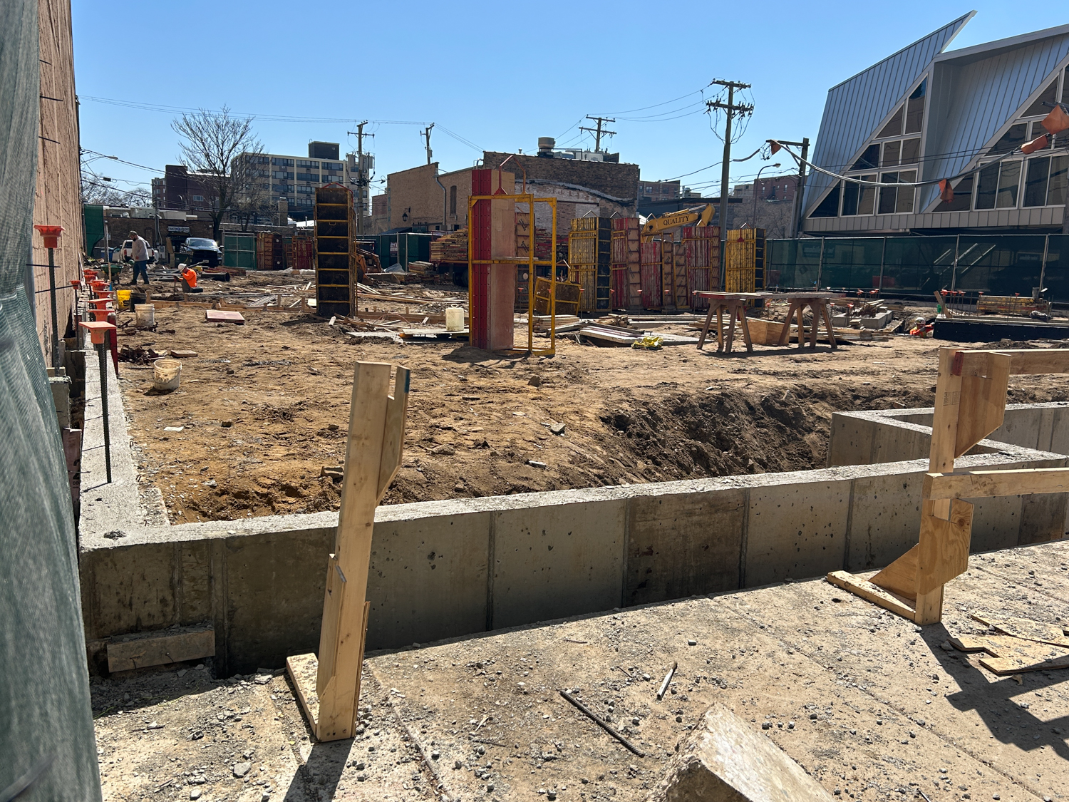 Northlight Theatre Evanston construction