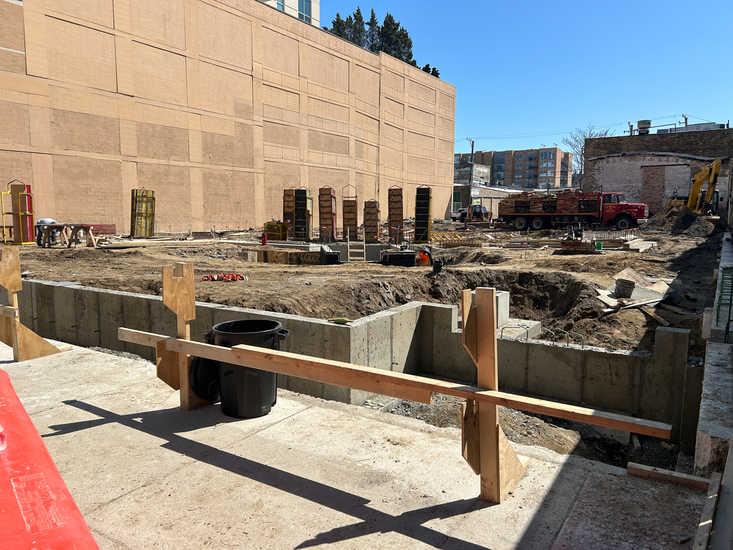 Northlight Theatre Evanston construction