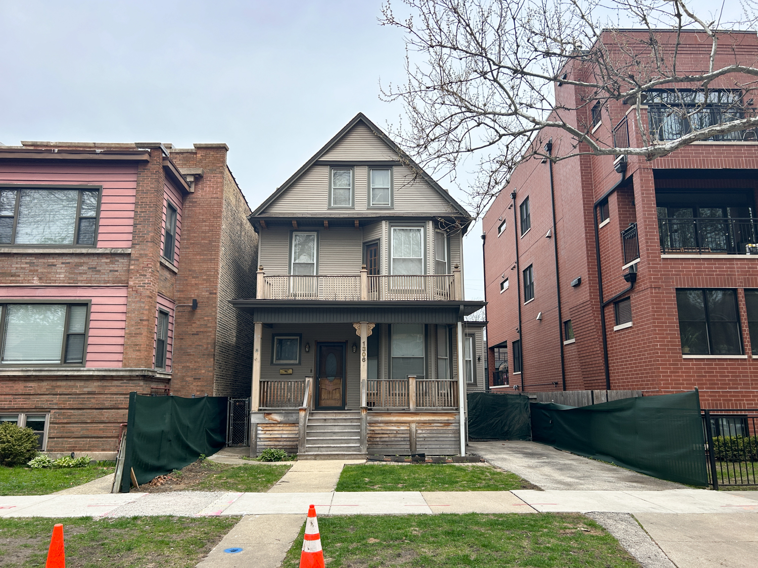 1306 West Winona Street construction & demolition permitted