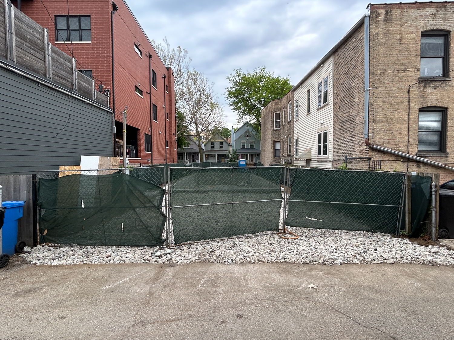 1306 West Winona Street construction progress