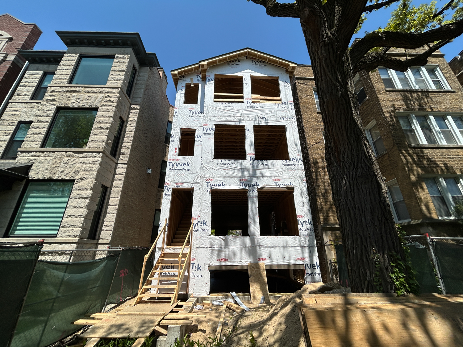 1406 West Cuyler Avenue construction update