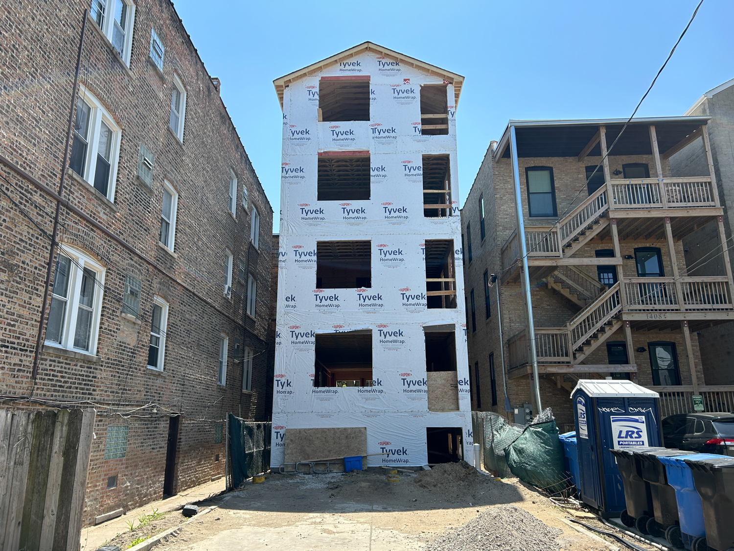 1406 West Cuyler Avenue construction update