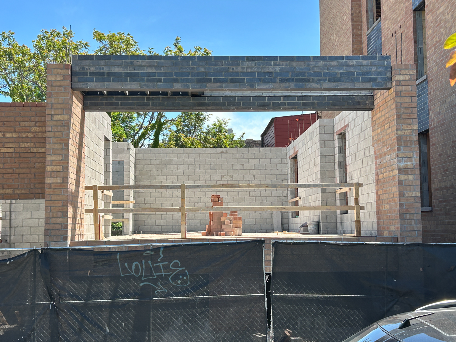 2351-2355 West Flournoy Street construction progress