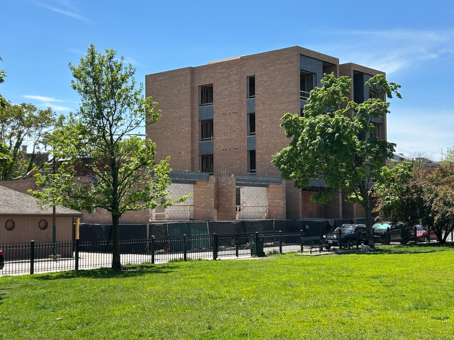 2351-2355 West Flournoy Street construction progress