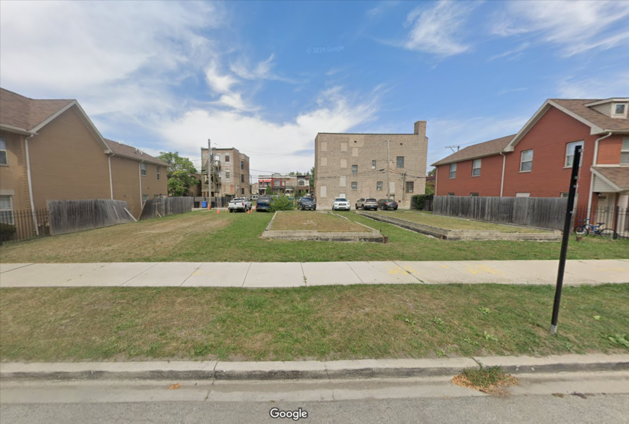 2418 West Gladys Avenue three-flat permitted