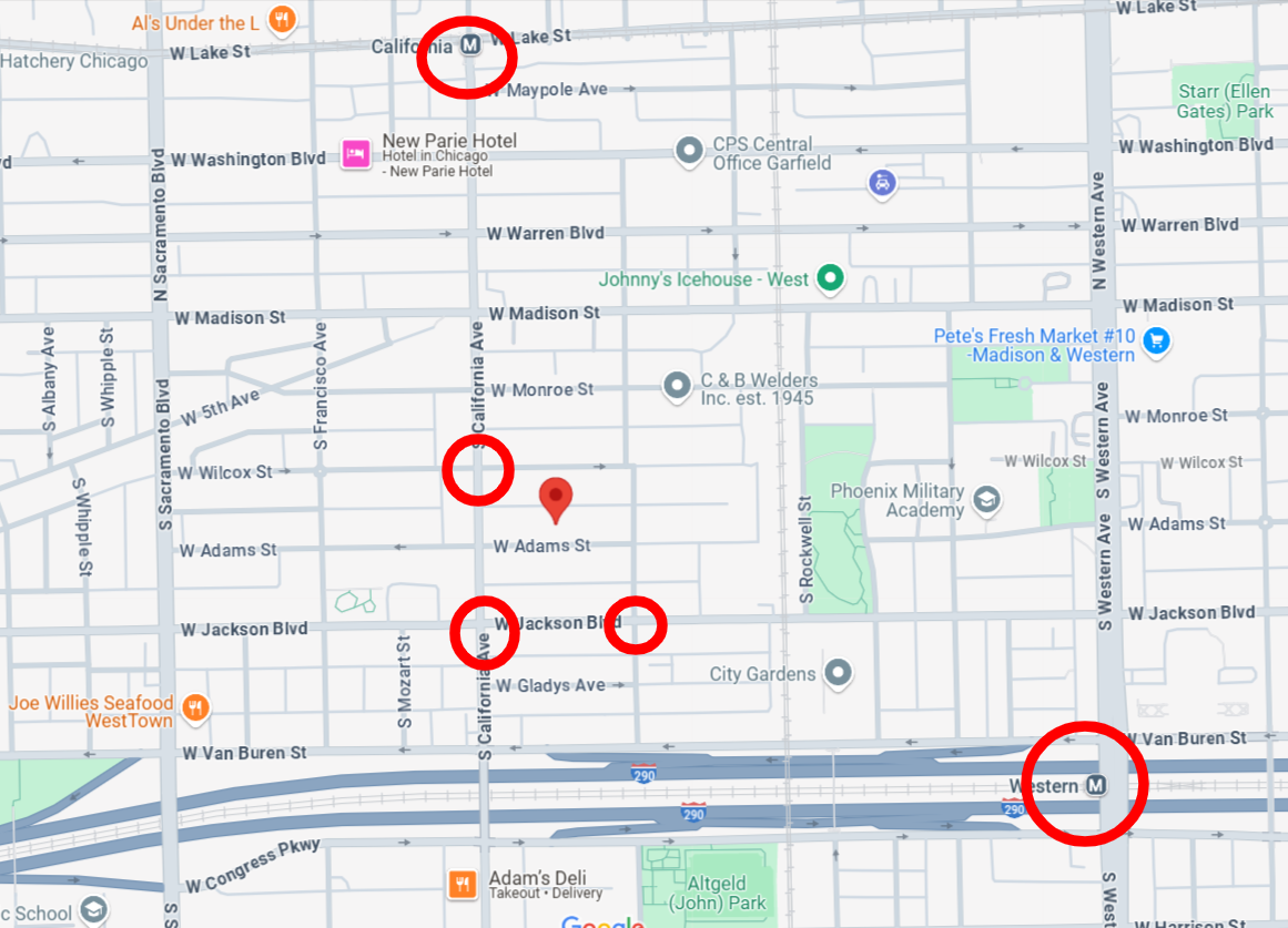 2730-32 West Adams Street construction permits
