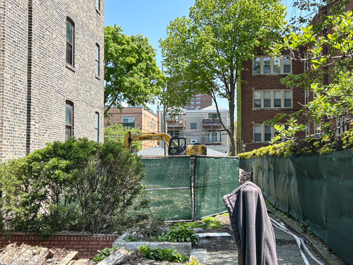 2925 North Janssen coach house demolition