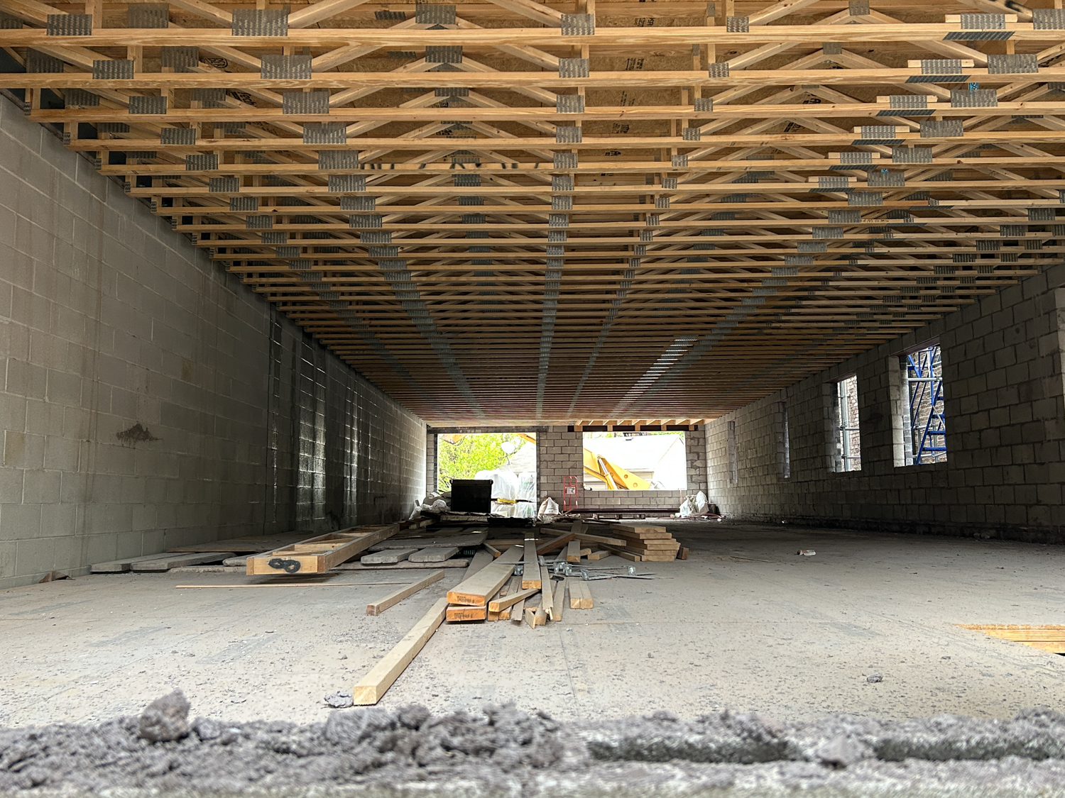 3839 North Clark Street addition construction update